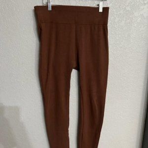 By Egreis Bye Brown Leggings Pants Size L